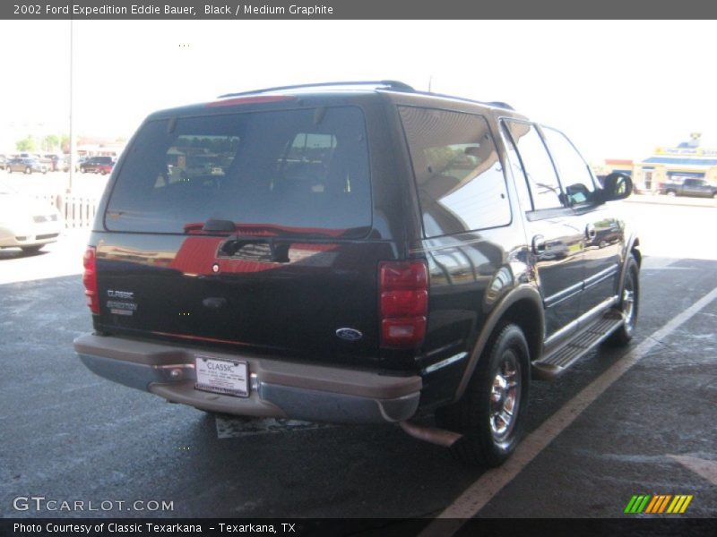 Black / Medium Graphite 2002 Ford Expedition Eddie Bauer