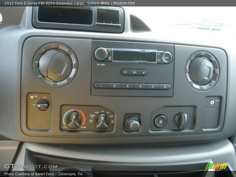 Oxford White / Medium Flint 2012 Ford E Series Van E250 Extended Cargo