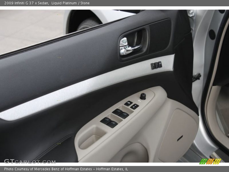 Liquid Platinum / Stone 2009 Infiniti G 37 x Sedan