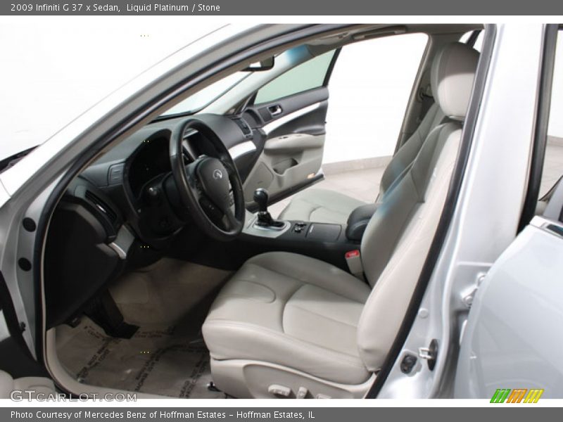 Liquid Platinum / Stone 2009 Infiniti G 37 x Sedan