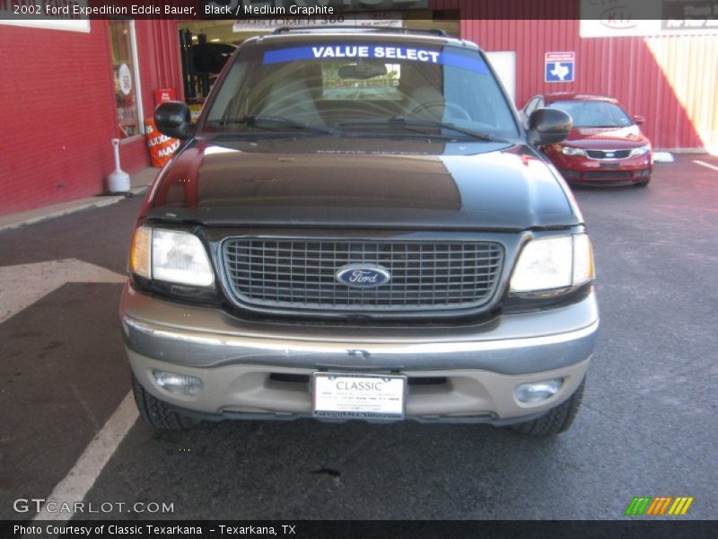 Black / Medium Graphite 2002 Ford Expedition Eddie Bauer