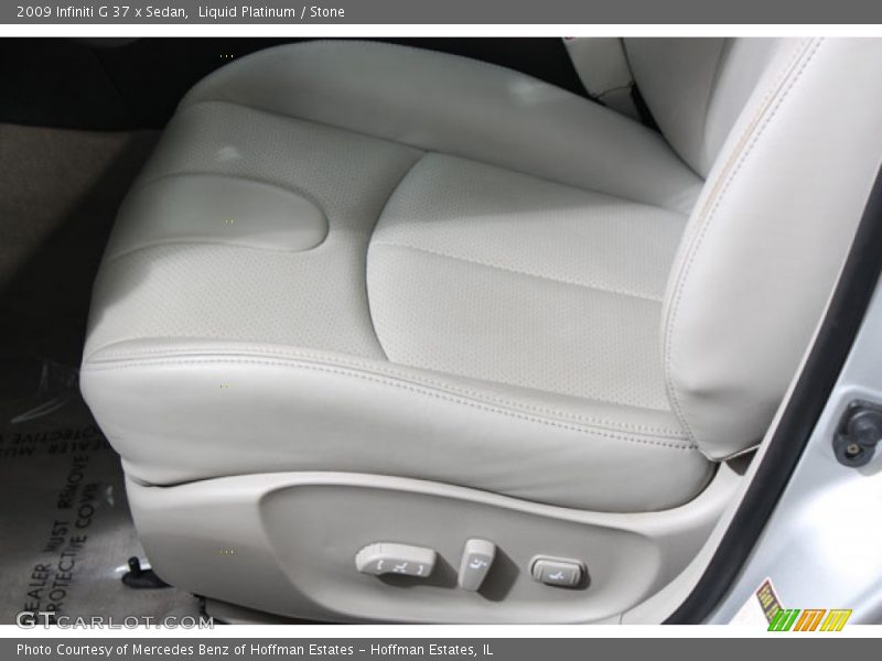 Liquid Platinum / Stone 2009 Infiniti G 37 x Sedan