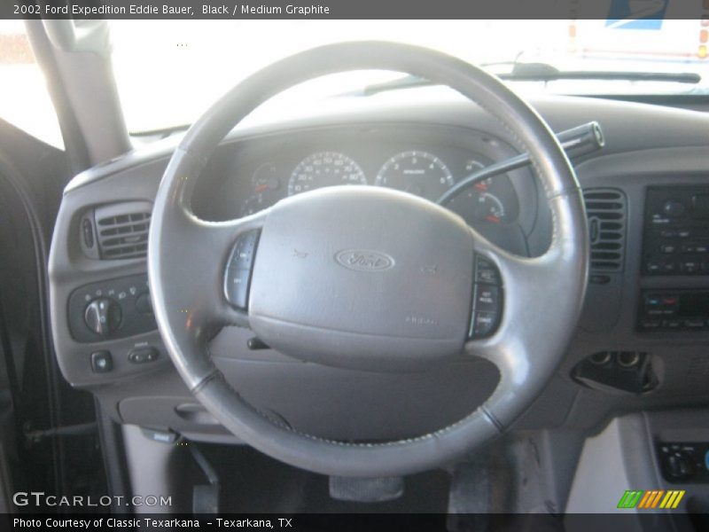 Black / Medium Graphite 2002 Ford Expedition Eddie Bauer