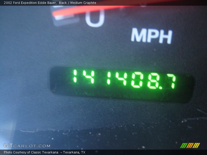 Black / Medium Graphite 2002 Ford Expedition Eddie Bauer