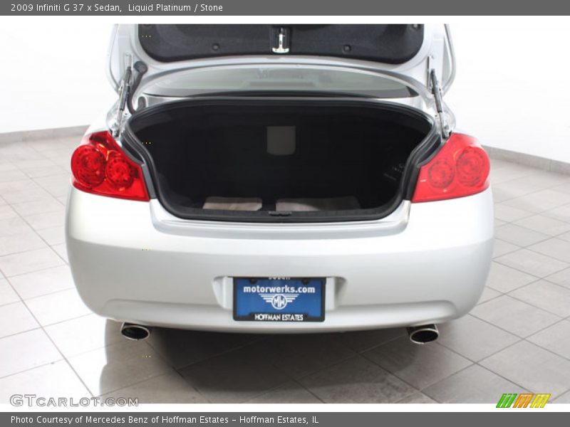 Liquid Platinum / Stone 2009 Infiniti G 37 x Sedan