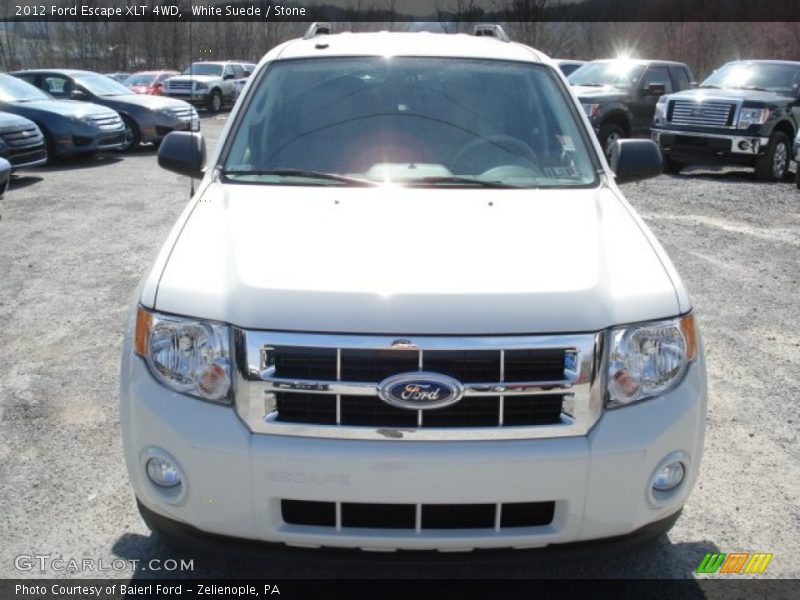 White Suede / Stone 2012 Ford Escape XLT 4WD