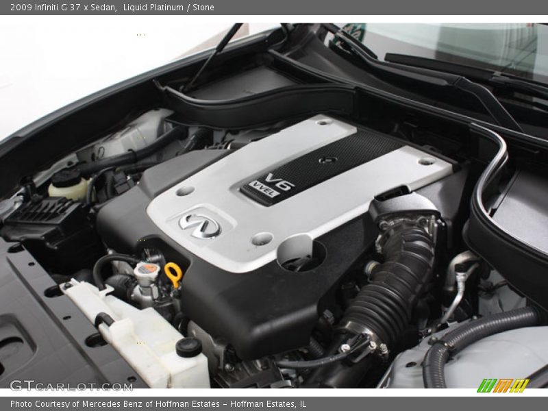 Liquid Platinum / Stone 2009 Infiniti G 37 x Sedan