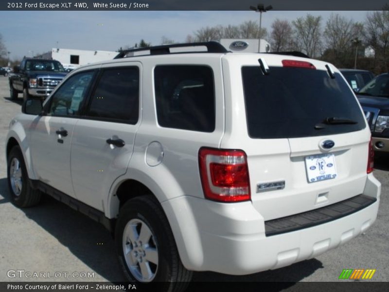 White Suede / Stone 2012 Ford Escape XLT 4WD