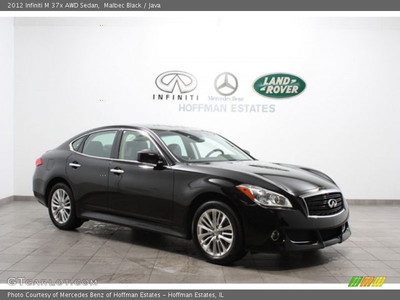 Malbec Black / Java 2012 Infiniti M 37x AWD Sedan
