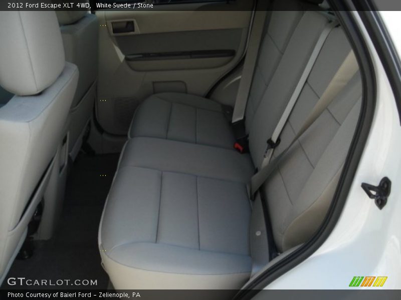 White Suede / Stone 2012 Ford Escape XLT 4WD