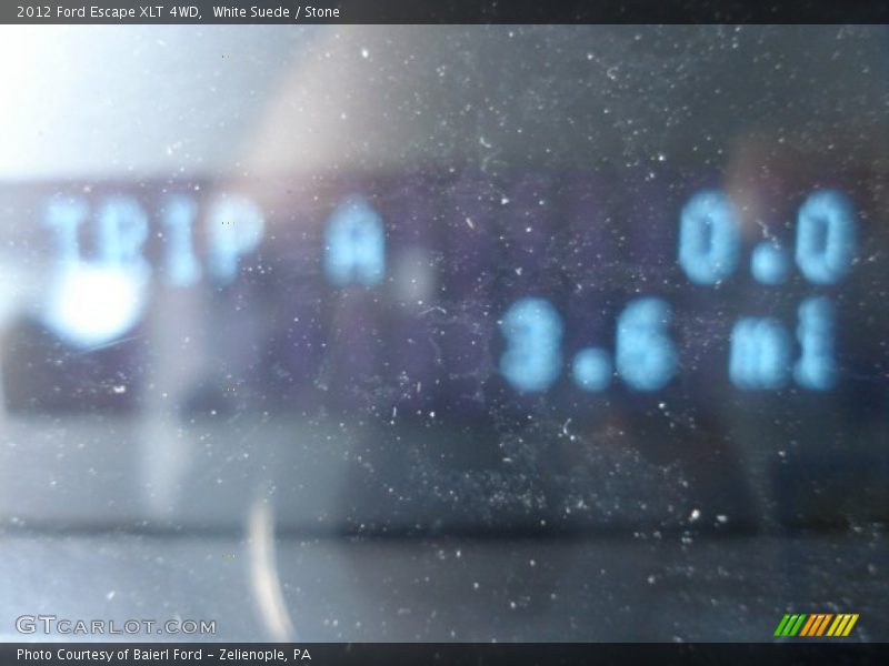 White Suede / Stone 2012 Ford Escape XLT 4WD