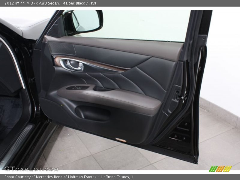 Malbec Black / Java 2012 Infiniti M 37x AWD Sedan