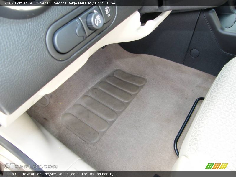 Sedona Beige Metallic / Light Taupe 2007 Pontiac G6 V6 Sedan