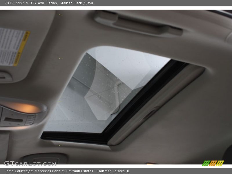 Malbec Black / Java 2012 Infiniti M 37x AWD Sedan