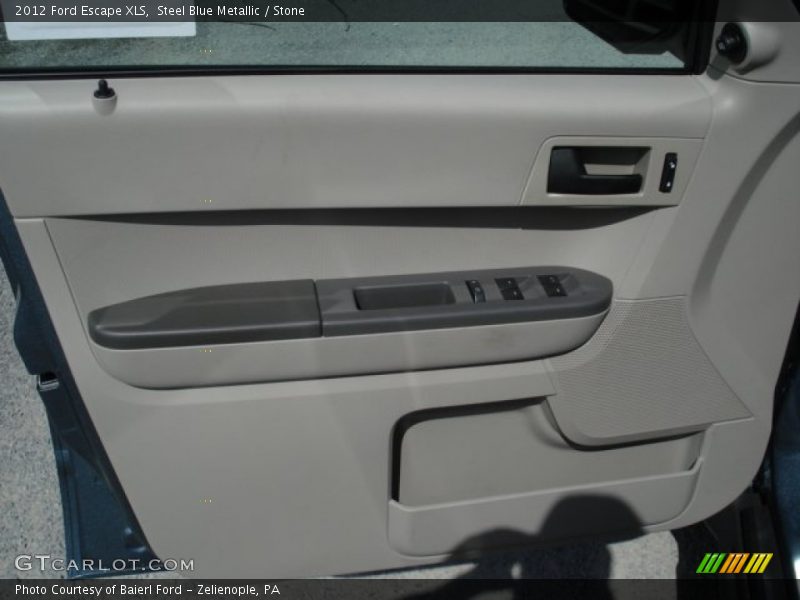 Steel Blue Metallic / Stone 2012 Ford Escape XLS