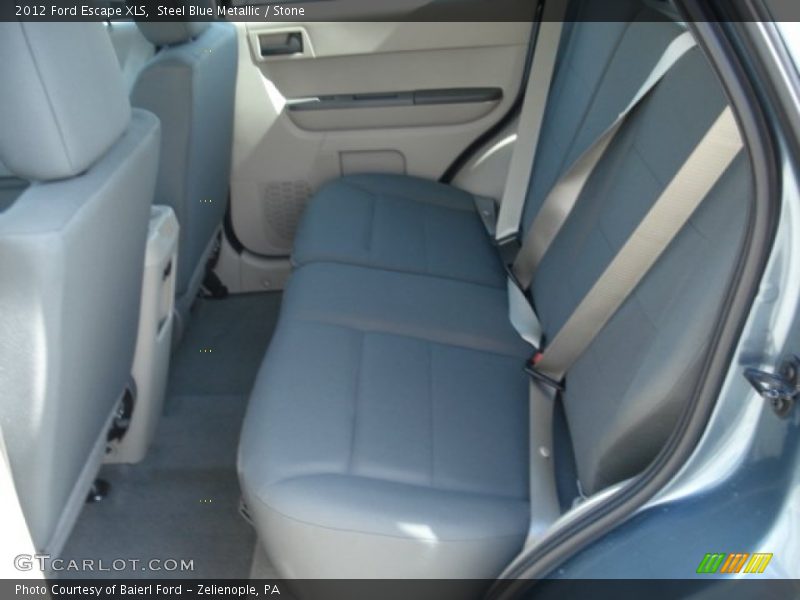 Steel Blue Metallic / Stone 2012 Ford Escape XLS