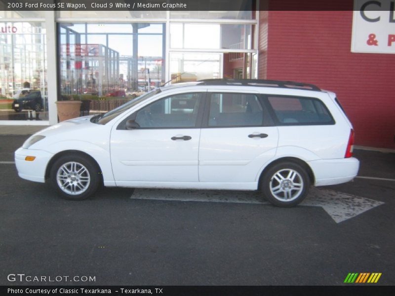 Cloud 9 White / Medium Graphite 2003 Ford Focus SE Wagon