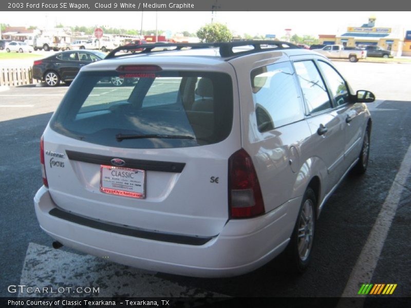 Cloud 9 White / Medium Graphite 2003 Ford Focus SE Wagon