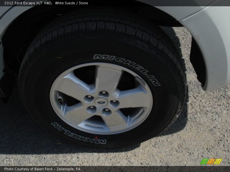 White Suede / Stone 2012 Ford Escape XLT 4WD