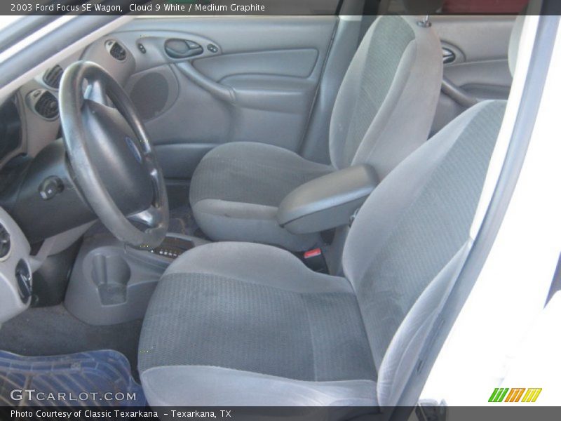 Cloud 9 White / Medium Graphite 2003 Ford Focus SE Wagon