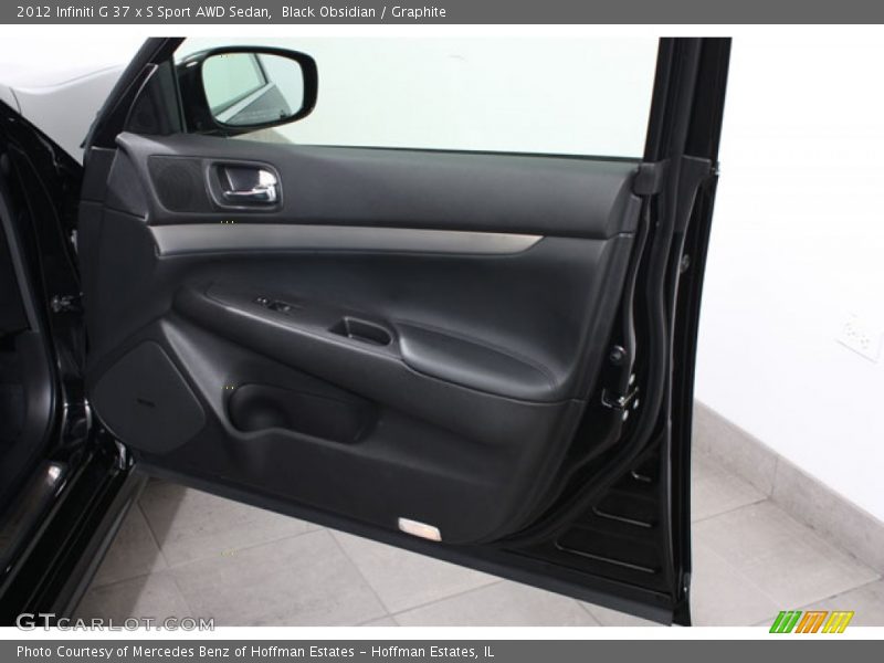 Door Panel of 2012 G 37 x S Sport AWD Sedan
