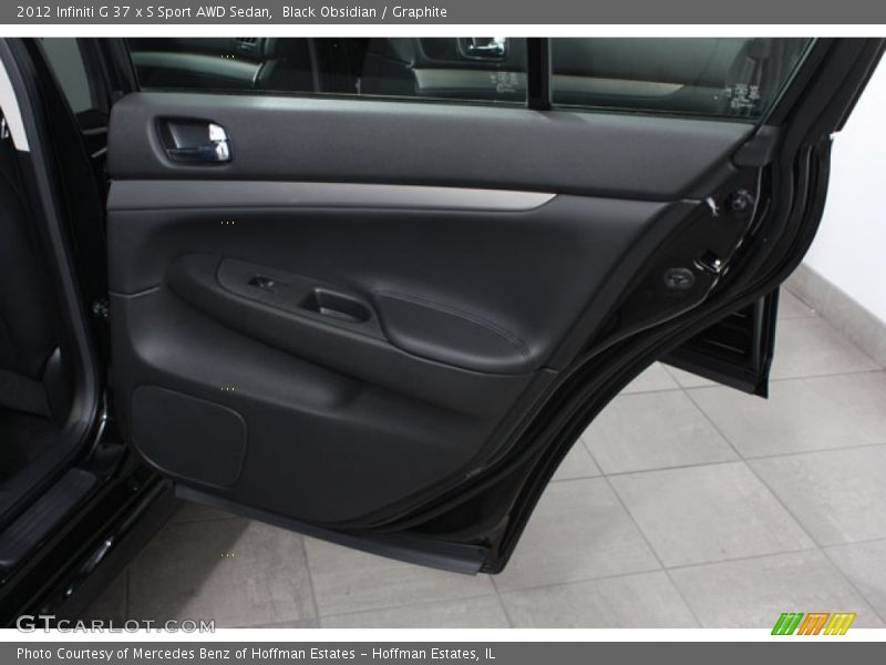 Door Panel of 2012 G 37 x S Sport AWD Sedan