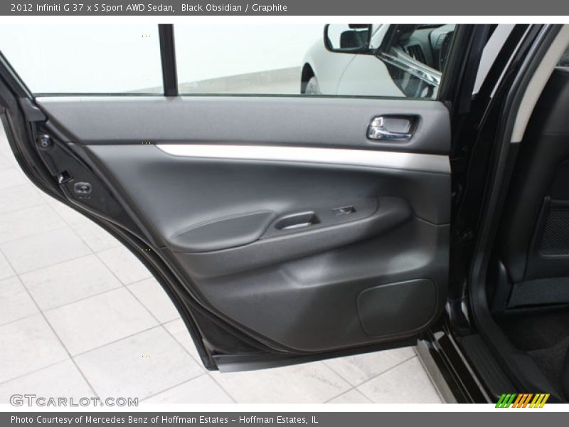 Black Obsidian / Graphite 2012 Infiniti G 37 x S Sport AWD Sedan