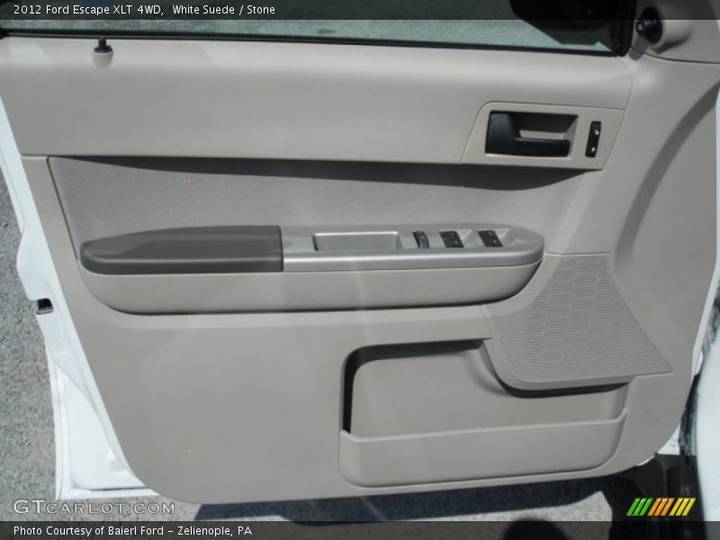 White Suede / Stone 2012 Ford Escape XLT 4WD