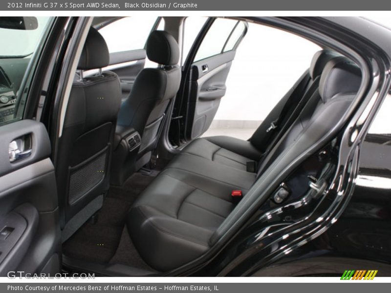 Black Obsidian / Graphite 2012 Infiniti G 37 x S Sport AWD Sedan