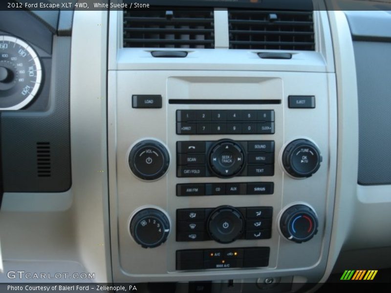 White Suede / Stone 2012 Ford Escape XLT 4WD