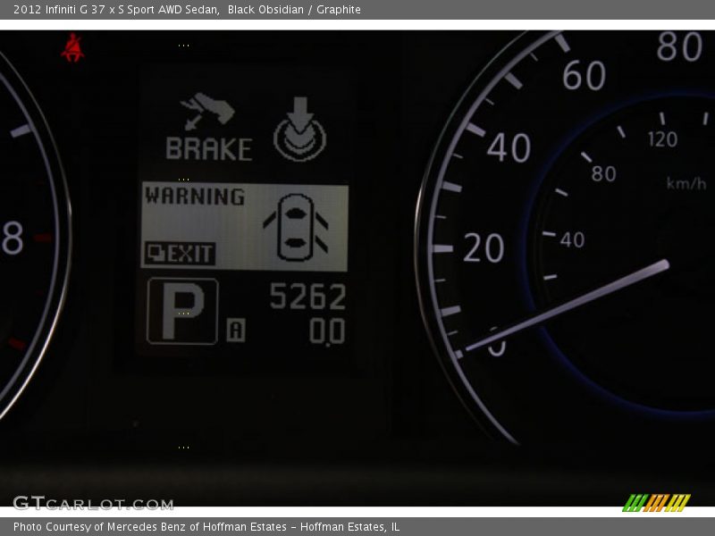 Black Obsidian / Graphite 2012 Infiniti G 37 x S Sport AWD Sedan
