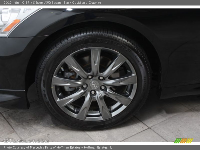  2012 G 37 x S Sport AWD Sedan Wheel
