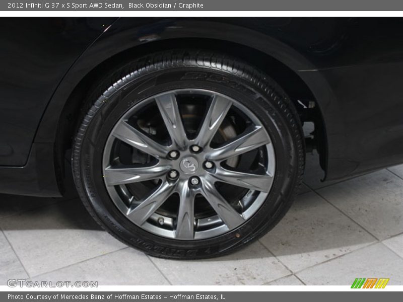  2012 G 37 x S Sport AWD Sedan Wheel
