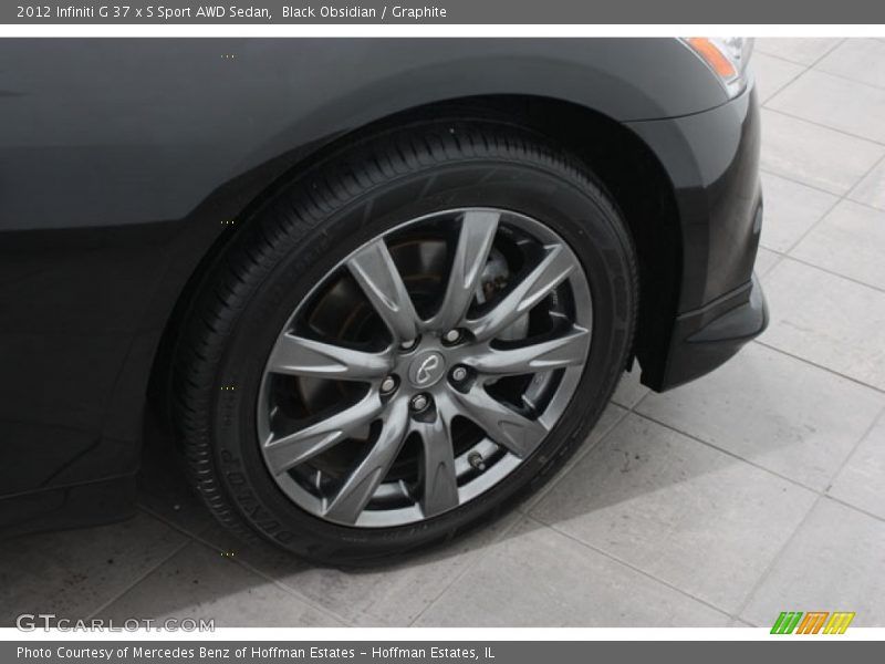  2012 G 37 x S Sport AWD Sedan Wheel