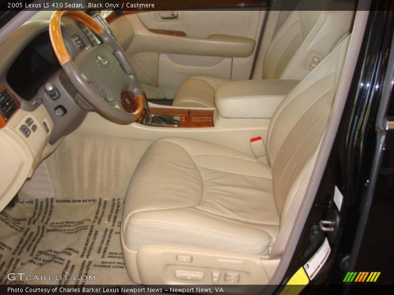 Black Onyx / Cashmere 2005 Lexus LS 430 Sedan