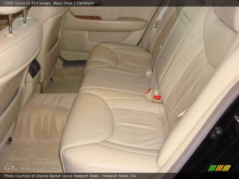 Black Onyx / Cashmere 2005 Lexus LS 430 Sedan