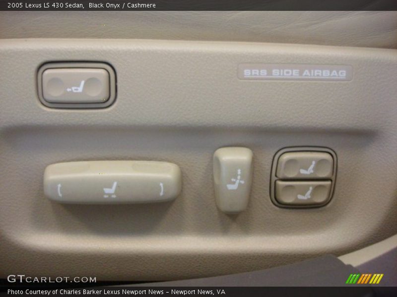 Black Onyx / Cashmere 2005 Lexus LS 430 Sedan