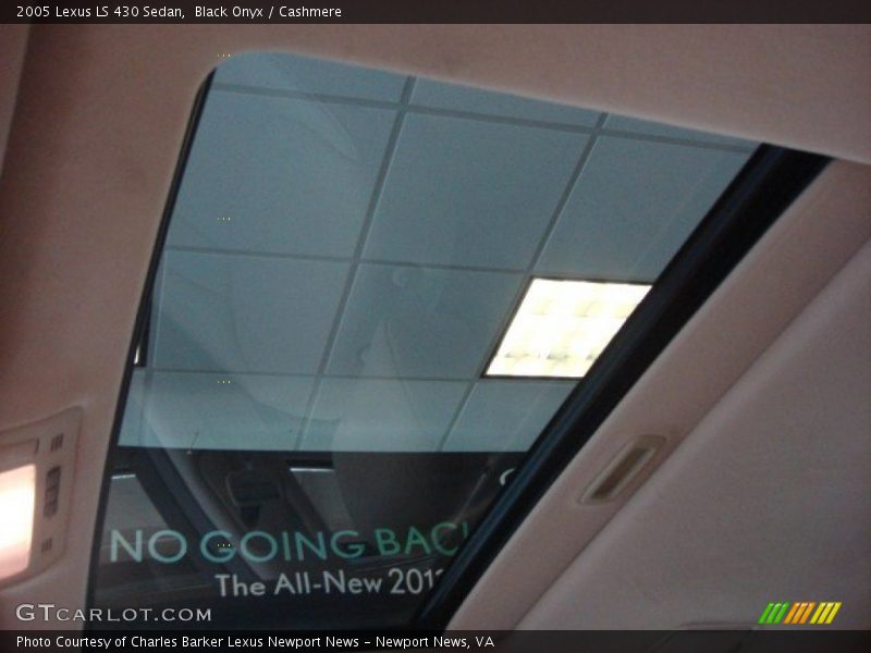 Black Onyx / Cashmere 2005 Lexus LS 430 Sedan