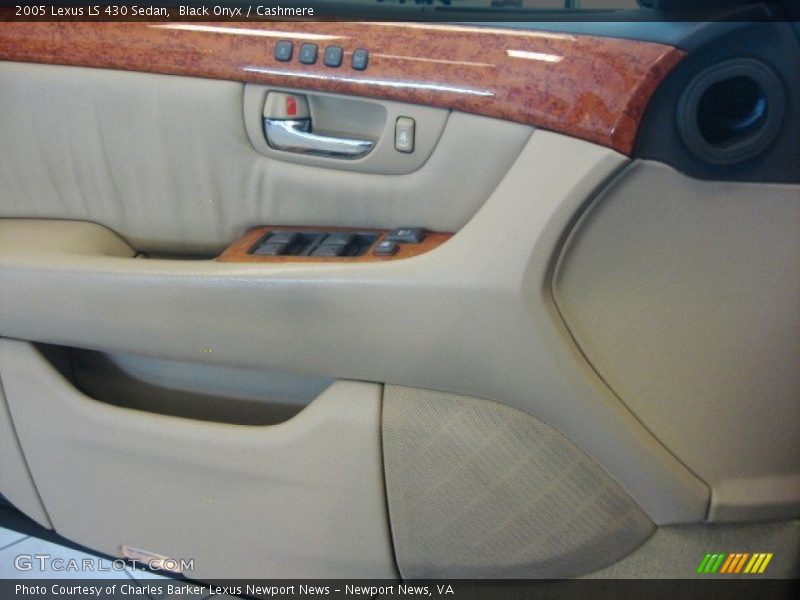 Black Onyx / Cashmere 2005 Lexus LS 430 Sedan