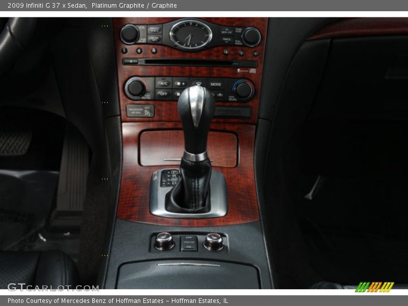 Platinum Graphite / Graphite 2009 Infiniti G 37 x Sedan