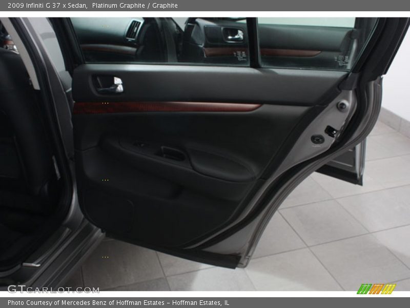 Platinum Graphite / Graphite 2009 Infiniti G 37 x Sedan