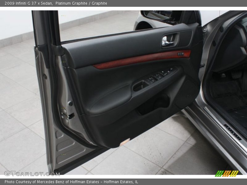 Platinum Graphite / Graphite 2009 Infiniti G 37 x Sedan