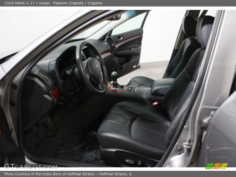 Platinum Graphite / Graphite 2009 Infiniti G 37 x Sedan