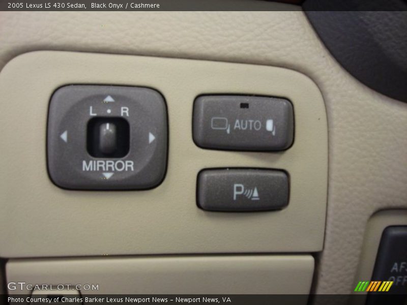 Black Onyx / Cashmere 2005 Lexus LS 430 Sedan
