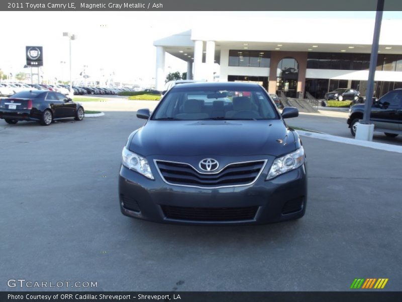 Magnetic Gray Metallic / Ash 2011 Toyota Camry LE