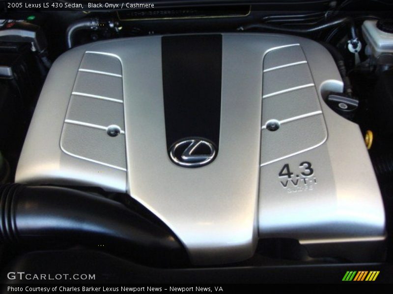 Black Onyx / Cashmere 2005 Lexus LS 430 Sedan