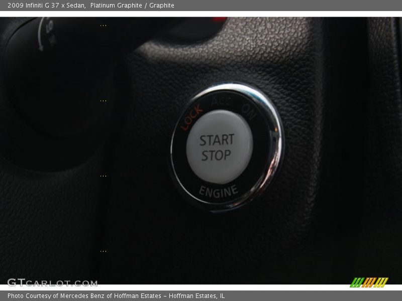Platinum Graphite / Graphite 2009 Infiniti G 37 x Sedan