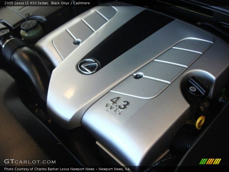 Black Onyx / Cashmere 2005 Lexus LS 430 Sedan