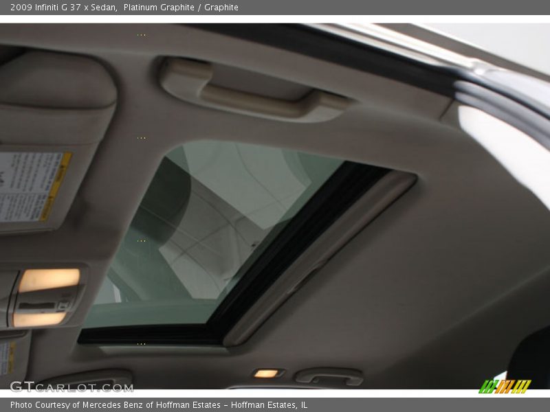 Platinum Graphite / Graphite 2009 Infiniti G 37 x Sedan
