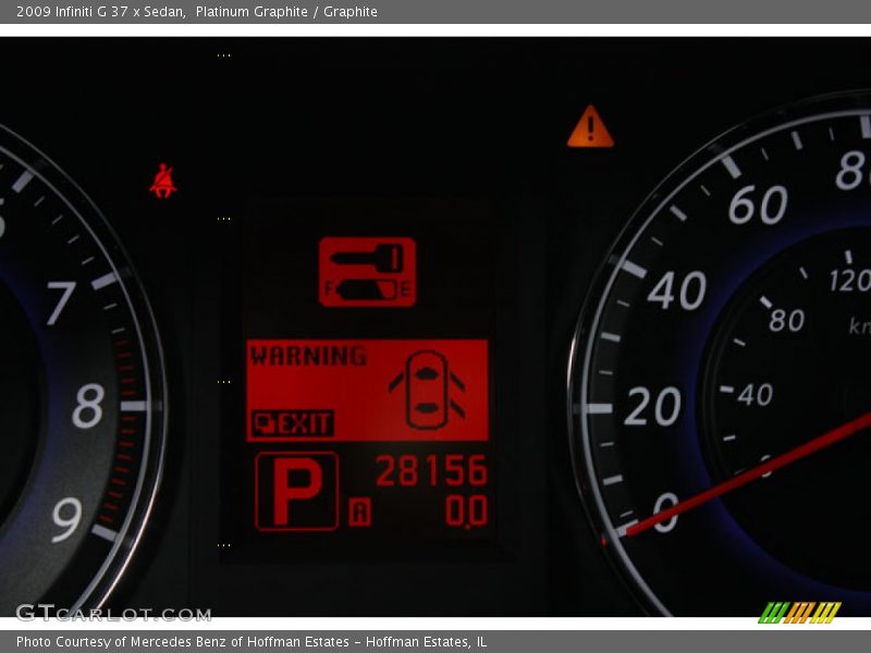 Platinum Graphite / Graphite 2009 Infiniti G 37 x Sedan